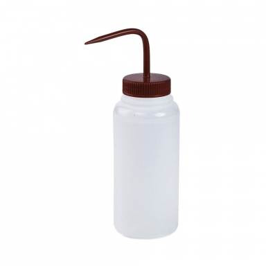 Bel-Art Wide-Mouth 500ML Polyethylene Wash Bottle 11625-0500 (Pack of 6)